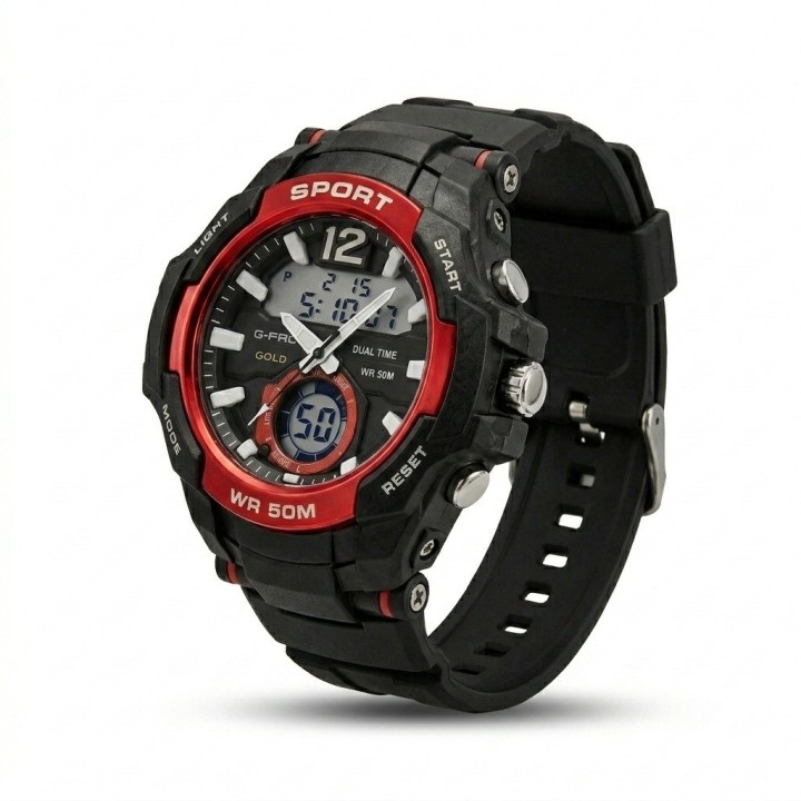 Reloj G-force Ak18162 Digital Deportivo + Estuche Premium