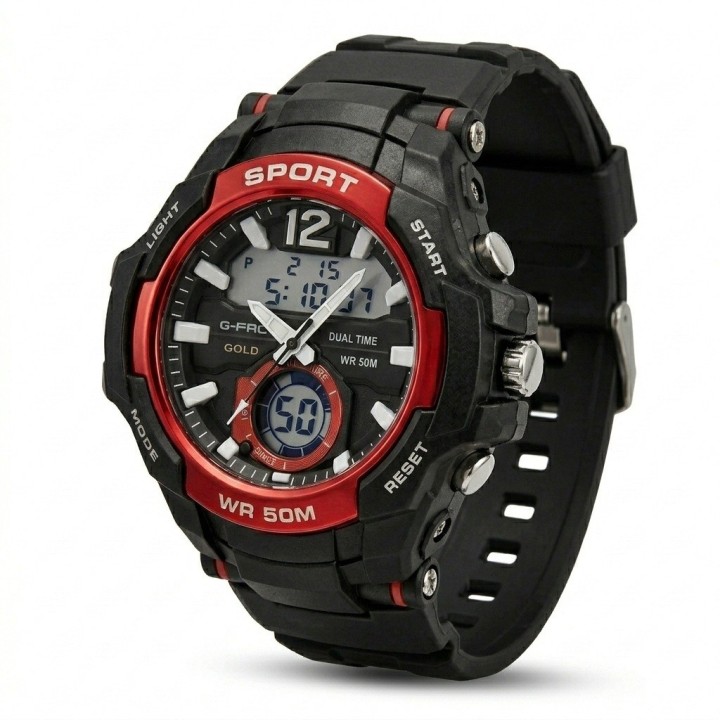 Reloj G-force Ak18162 Digital Deportivo + Estuche Premium
