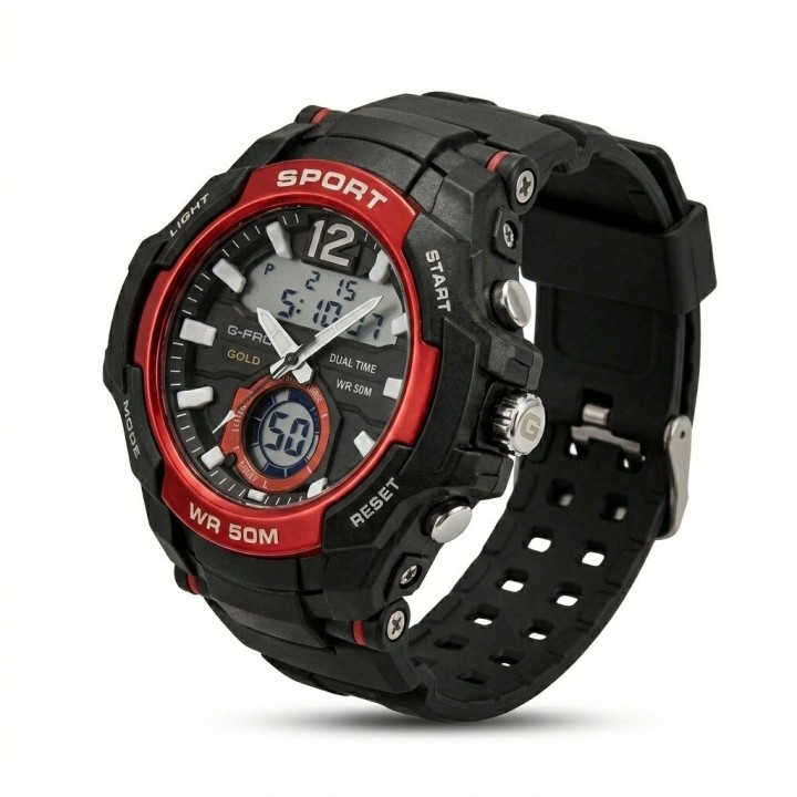 Reloj G-force Ak18162 Digital Deportivo + Estuche Premium