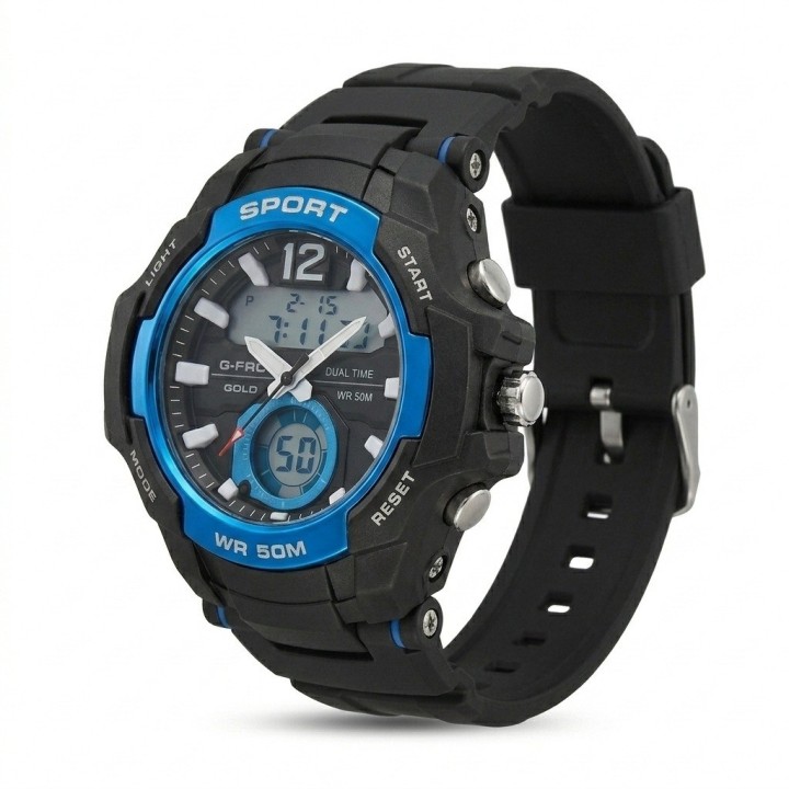 Reloj G-force Ak18162 Digital Deportivo + Estuche Premium