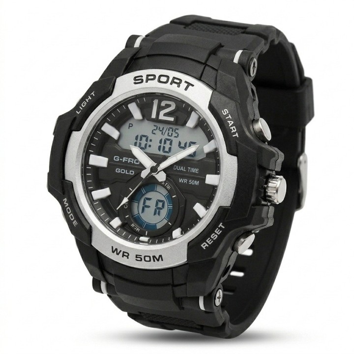 Reloj G-force Ak18162 Digital Deportivo + Estuche Premium