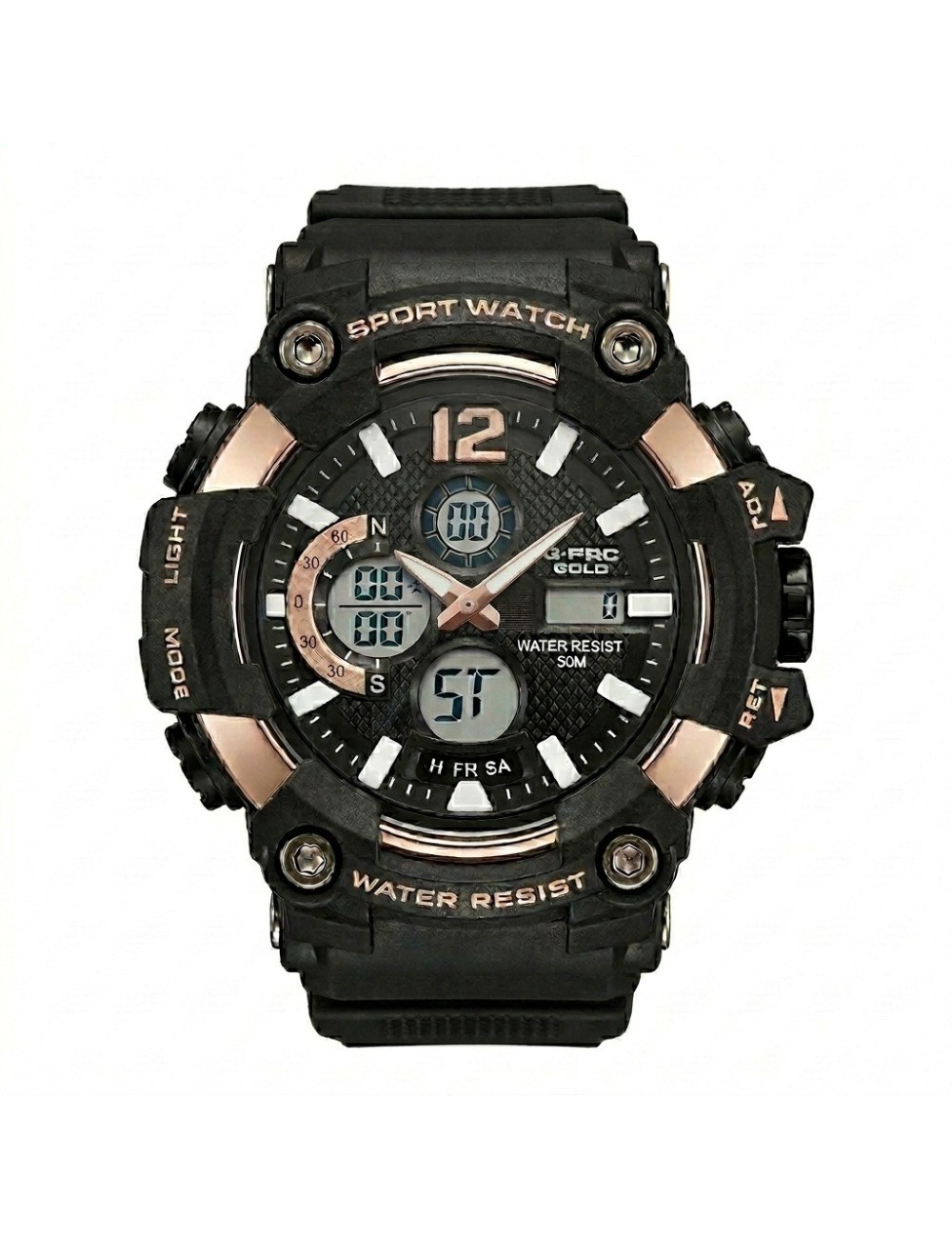 Reloj G-force Ak18160 Digital Deportivo + Estuche Premium