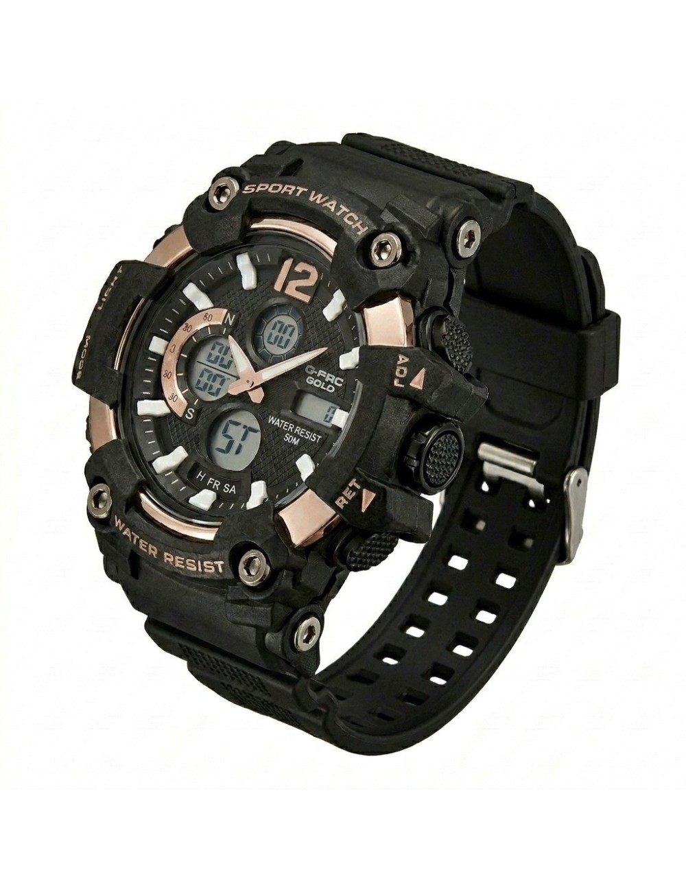 Reloj G-force Ak18160 Digital Deportivo + Estuche Premium