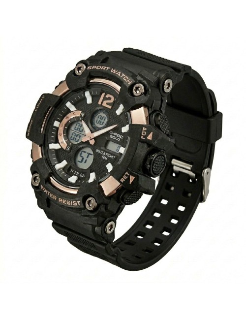 Reloj G-force Ak18160 Digital Deportivo + Estuche Premium