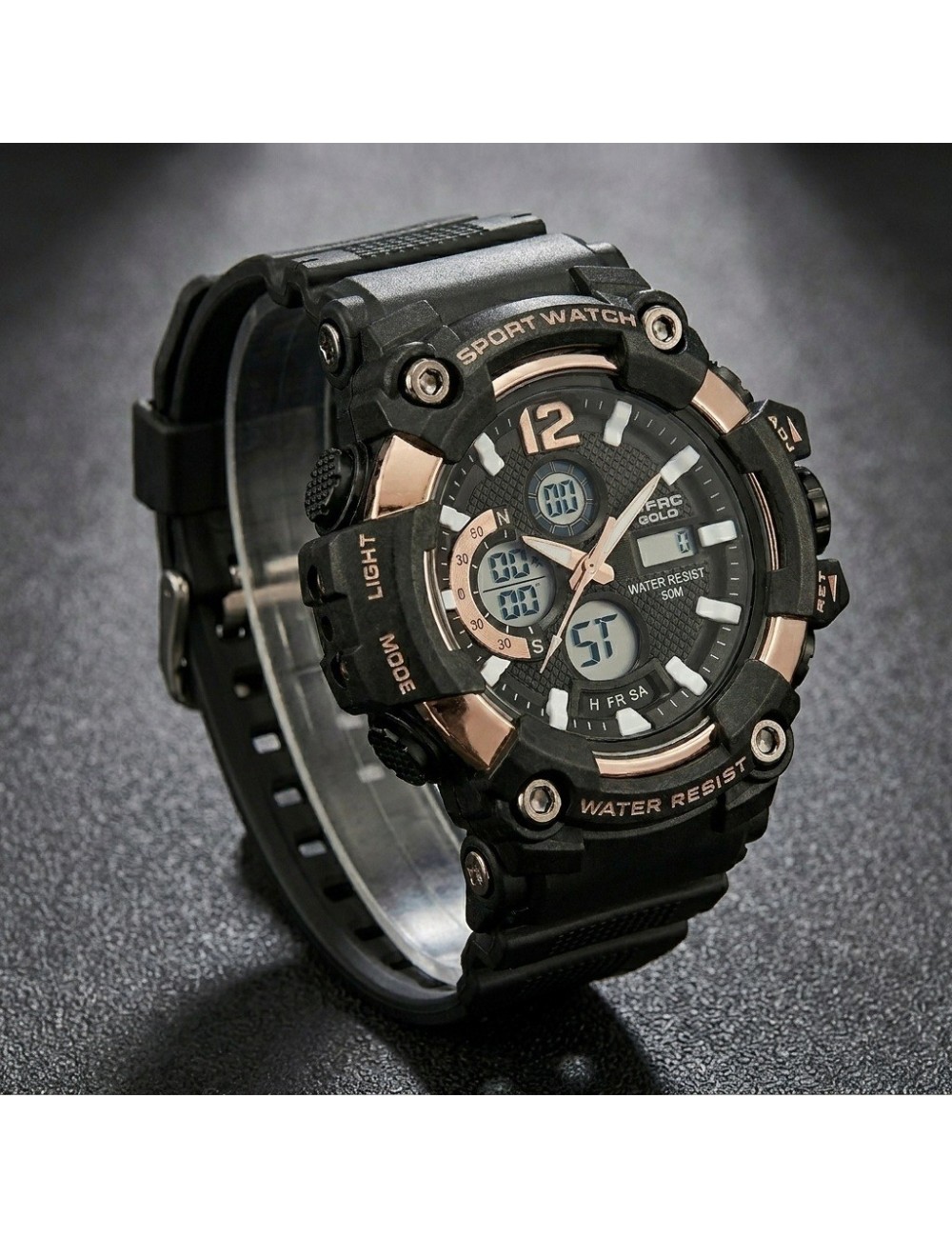 Reloj G-force Ak18160 Digital Deportivo + Estuche Premium