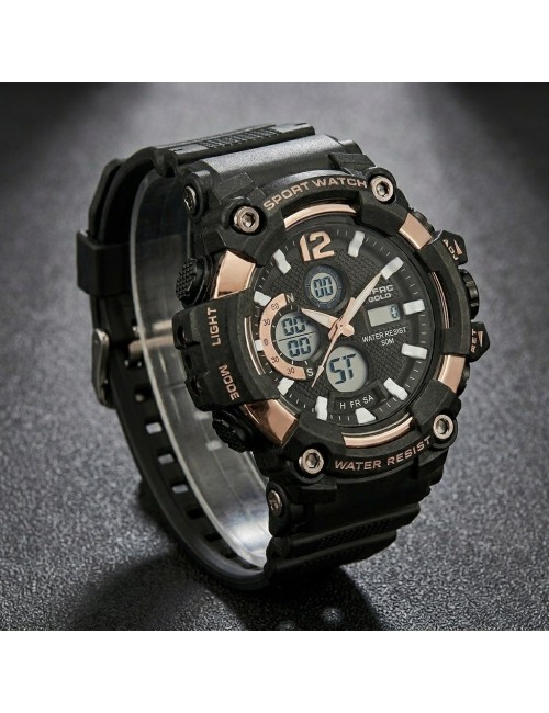 Reloj G-force Ak18160 Digital Deportivo + Estuche Premium