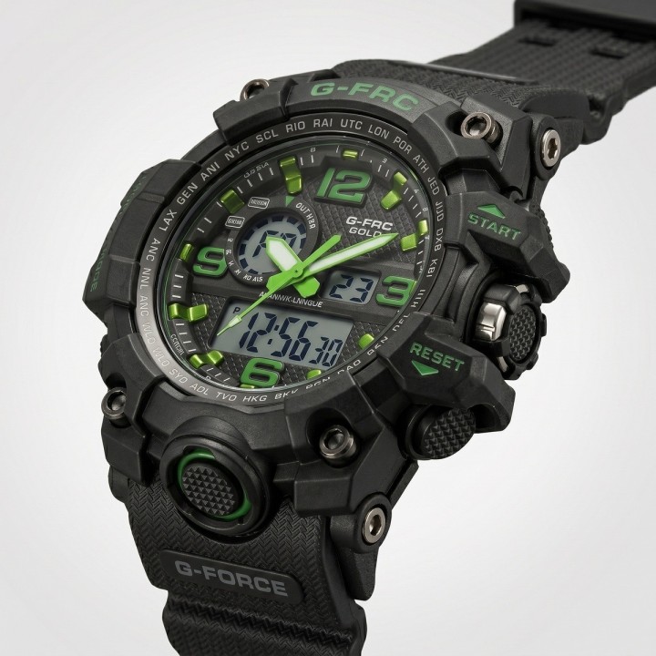 Reloj G-force Ak17153 Digital Deportivo + Estuche Premium