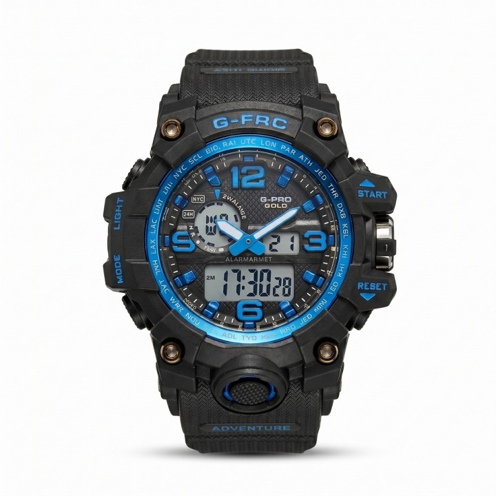 Reloj G-force Ak17153 Digital Deportivo + Estuche Premium
