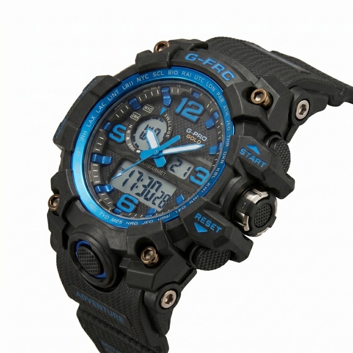 Reloj G-force Ak17153 Digital Deportivo + Estuche Premium