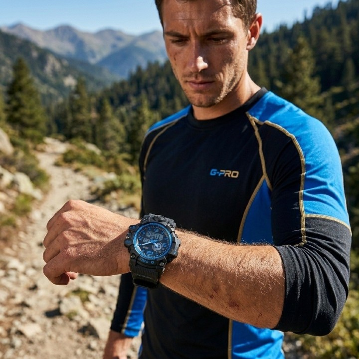 Reloj G-force Ak17153 Digital Deportivo + Estuche Premium