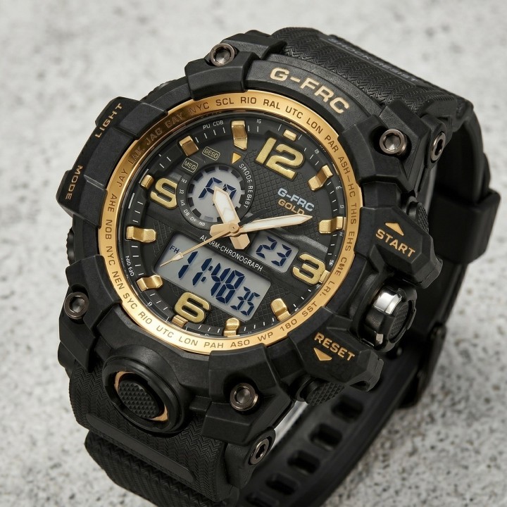 Reloj G-force Ak17153 Digital Deportivo + Estuche Premium