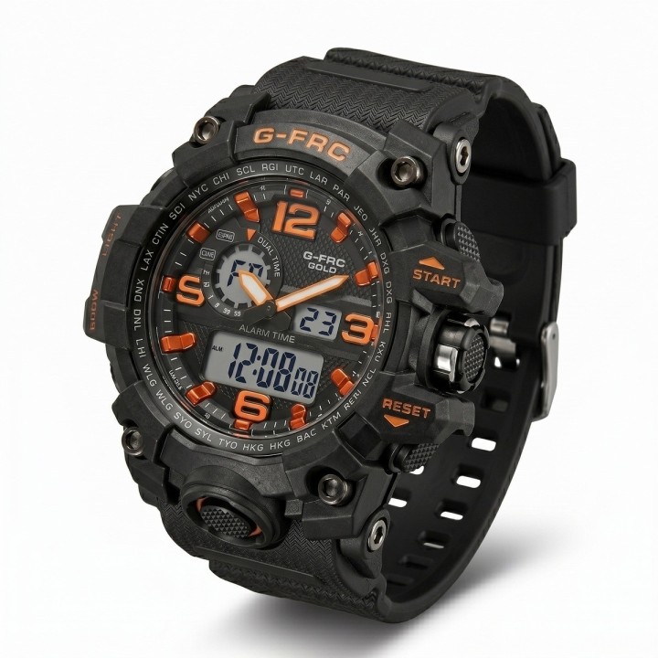Reloj G-force Ak17153 Digital Deportivo + Estuche Premium