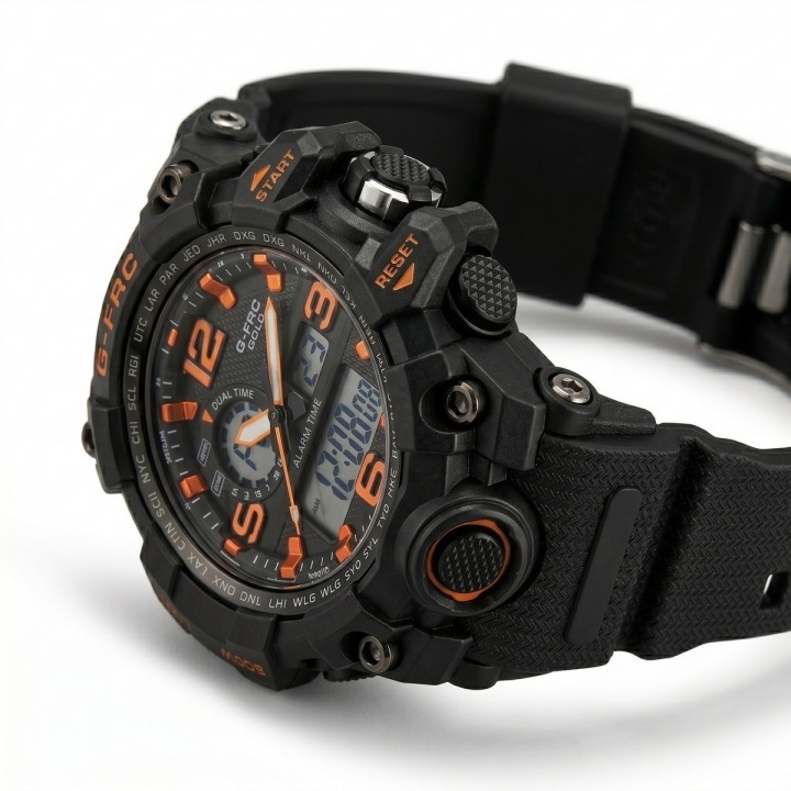 Reloj G-force Ak17153 Digital Deportivo + Estuche Premium