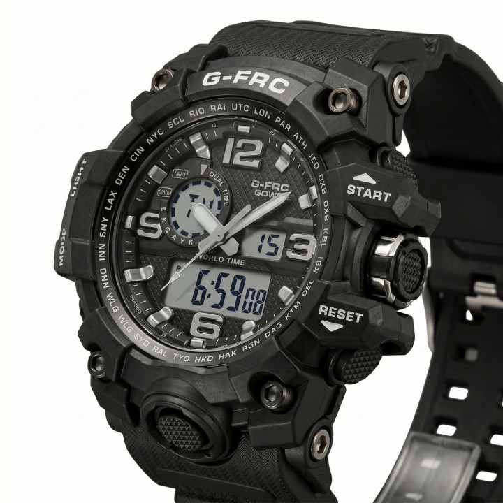Reloj G-force Ak17153 Digital Deportivo + Estuche Premium