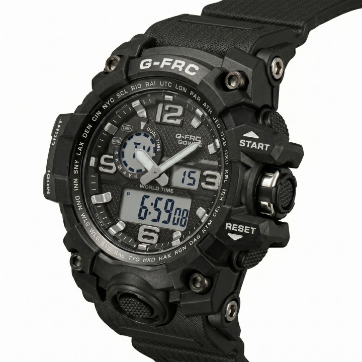 Reloj G-force Ak17153 Digital Deportivo + Estuche Premium