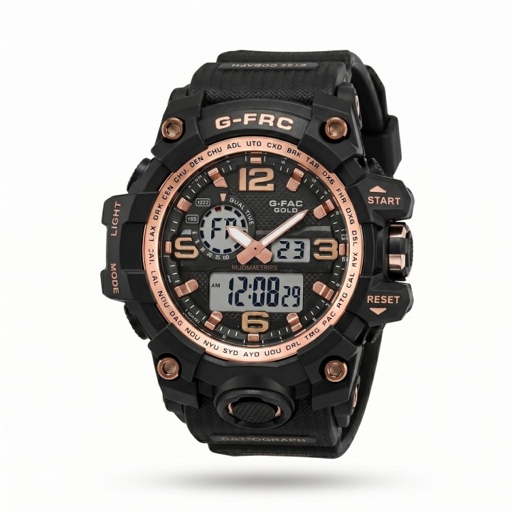Reloj G-force Ak17153 Digital Deportivo + Estuche Premium