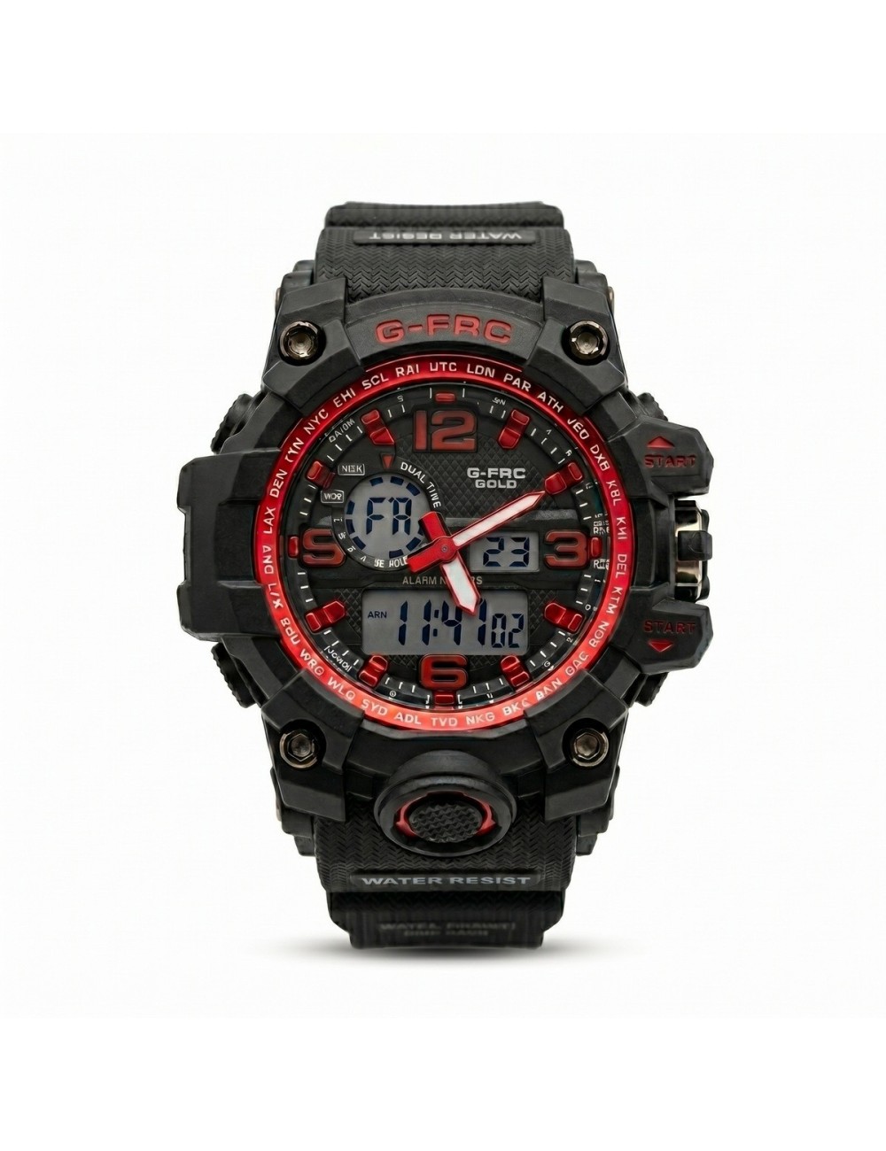Reloj G-force Ak17153 Digital Deportivo + Estuche Premium