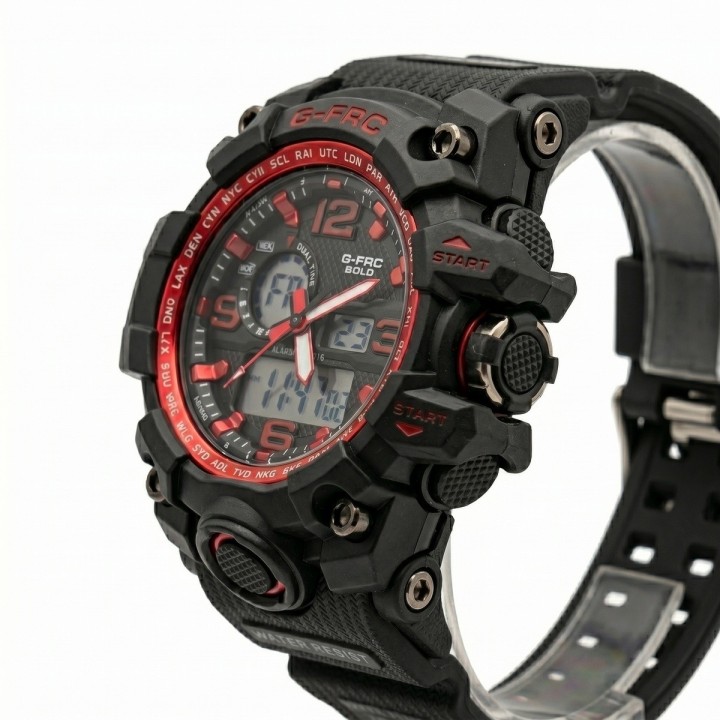 Reloj G-force Ak17153 Digital Deportivo + Estuche Premium