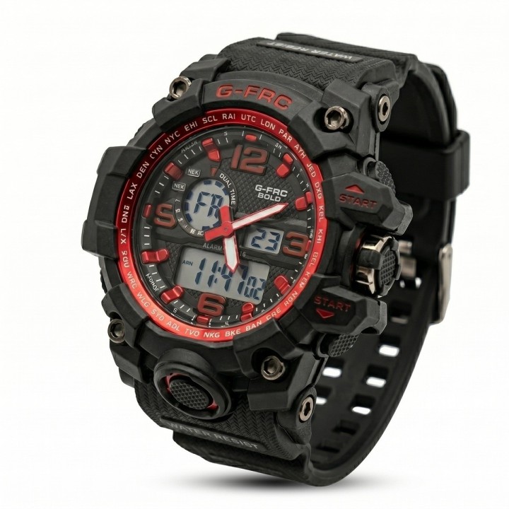 Reloj G-force Ak17153 Digital Deportivo + Estuche Premium