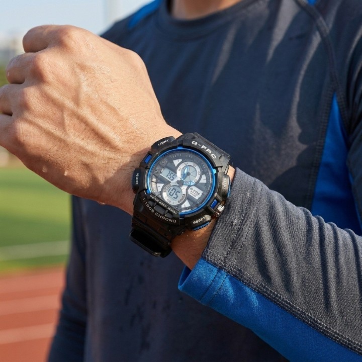 Reloj G-force Ak16127 Digital Deportivo + Estuche Premium