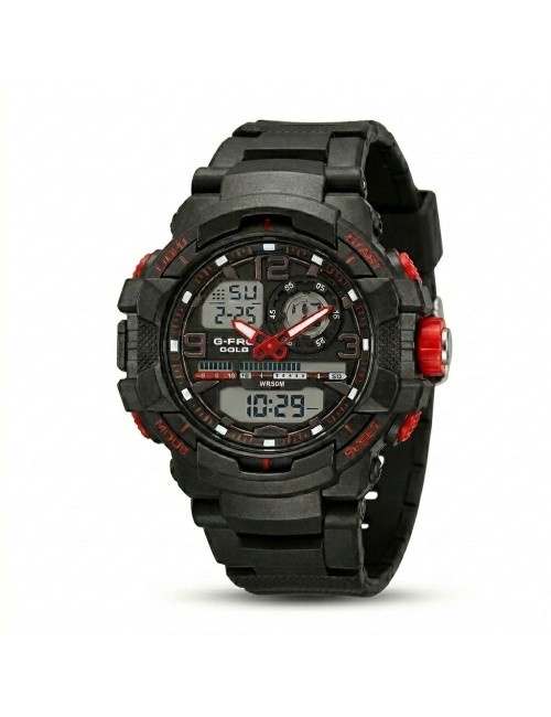 Reloj G-force Ak15118 Digital Deportivo + Estuche Premium