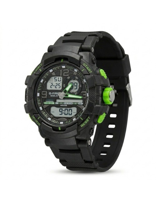 Reloj G-force Ak15118 Digital Deportivo + Estuche Premium