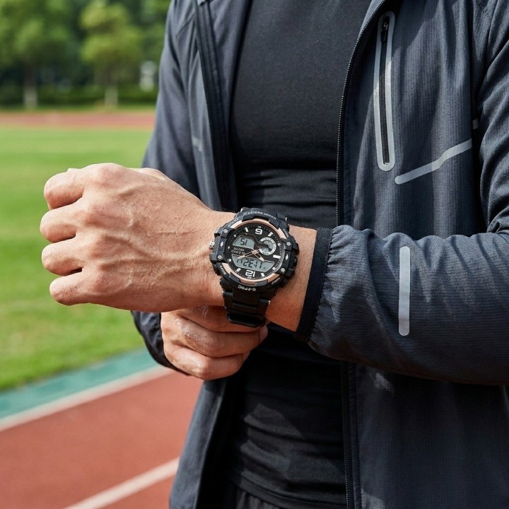 Reloj G-force Ak15117 Digital Deportivo + Estuche Premium