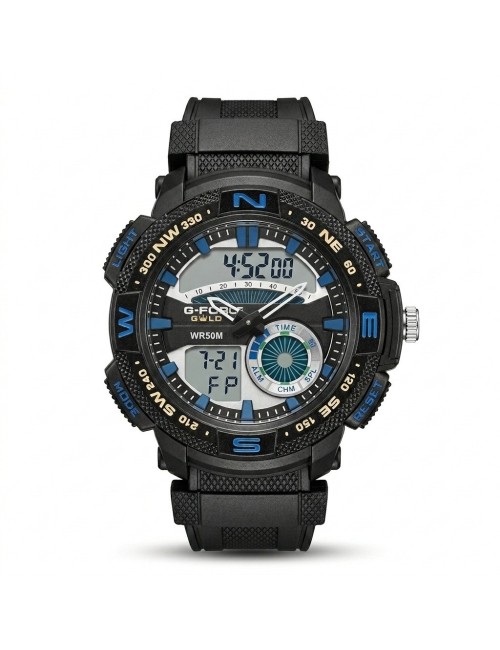 Reloj G-force Ak15113 Digital Deportivo + Estuche Premium