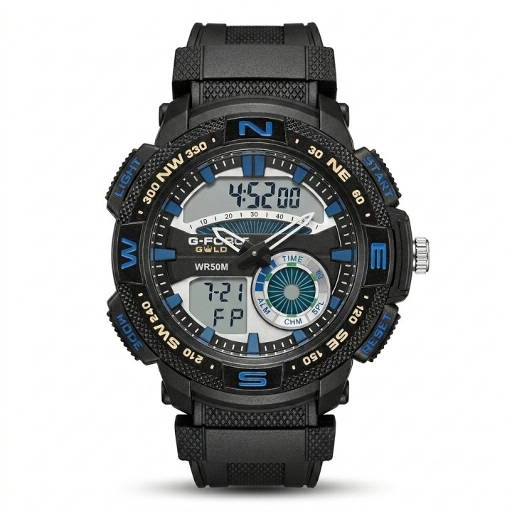 Reloj G-force Ak15113 Digital Deportivo + Estuche Premium