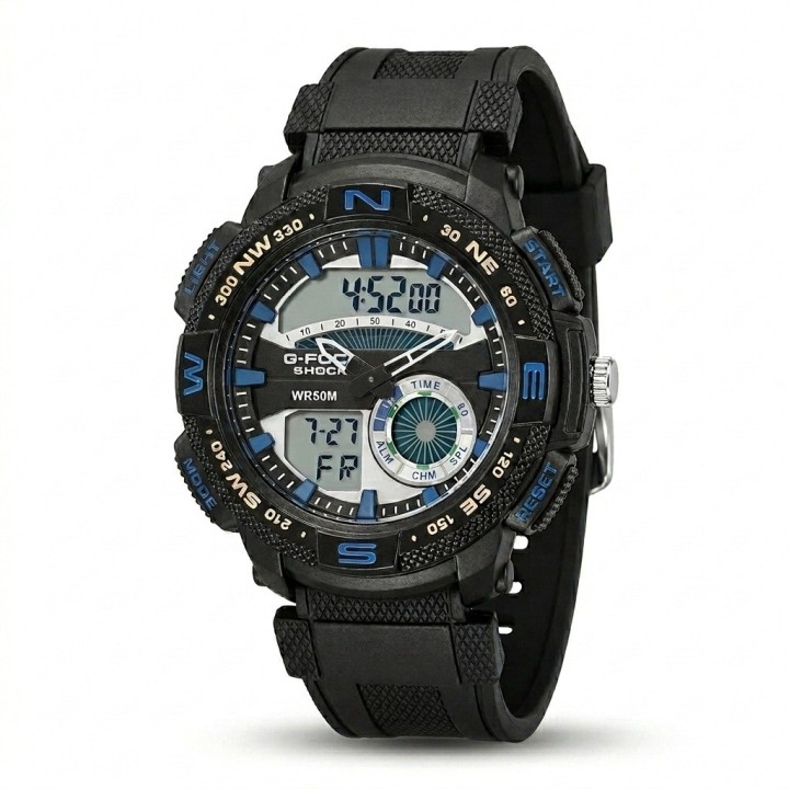 Reloj G-force Ak15113 Digital Deportivo + Estuche Premium