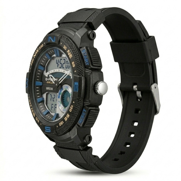 Reloj G-force Ak15113 Digital Deportivo + Estuche Premium
