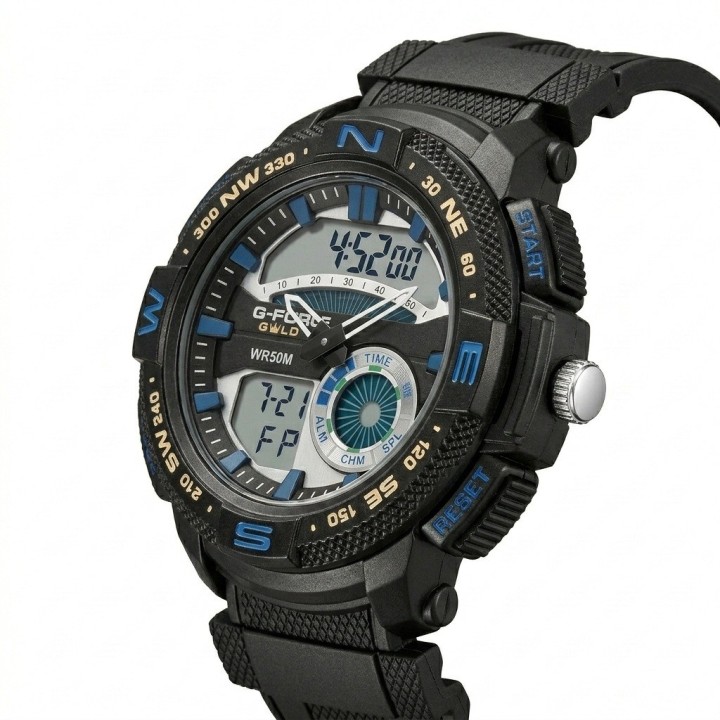 Reloj G-force Ak15113 Digital Deportivo + Estuche Premium