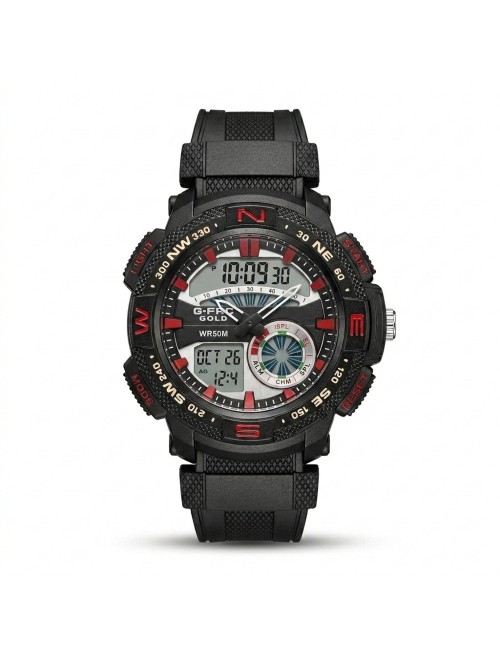 Reloj G-force Ak15113 Digital Deportivo + Estuche Premium