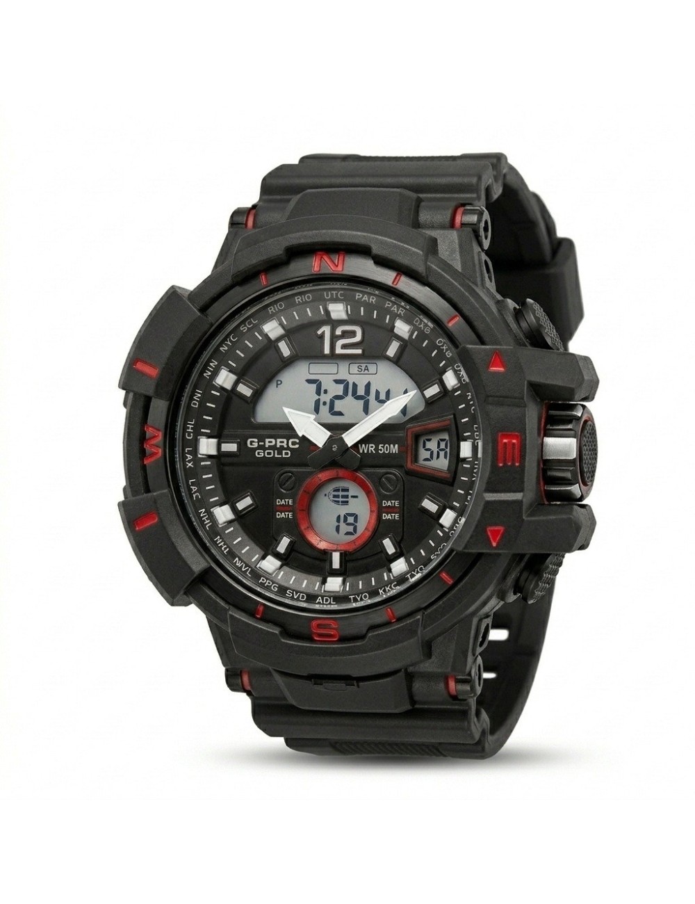 Reloj G-force Ak14109 Digital Deportivo + Estuche Premium