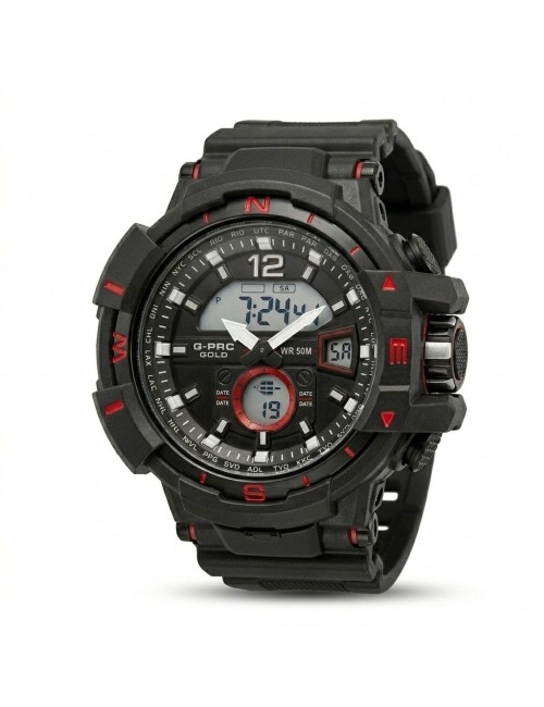 Reloj G-force Ak14109 Digital Deportivo + Estuche Premium