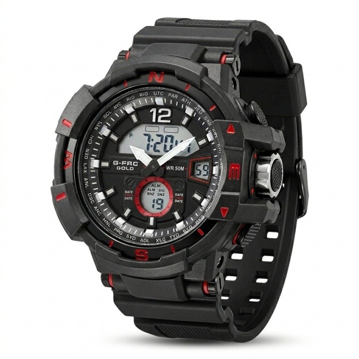 Reloj G-force Ak14109 Digital Deportivo + Estuche Premium