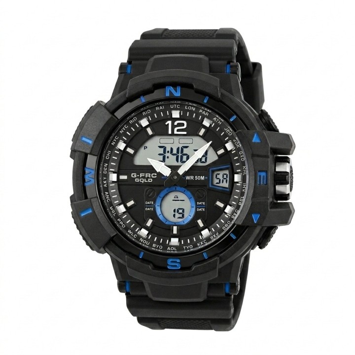 Reloj G-force Ak14109 Digital Deportivo + Estuche Premium