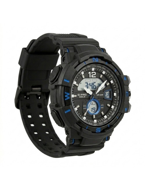 Reloj G-force Ak14109 Digital Deportivo + Estuche Premium
