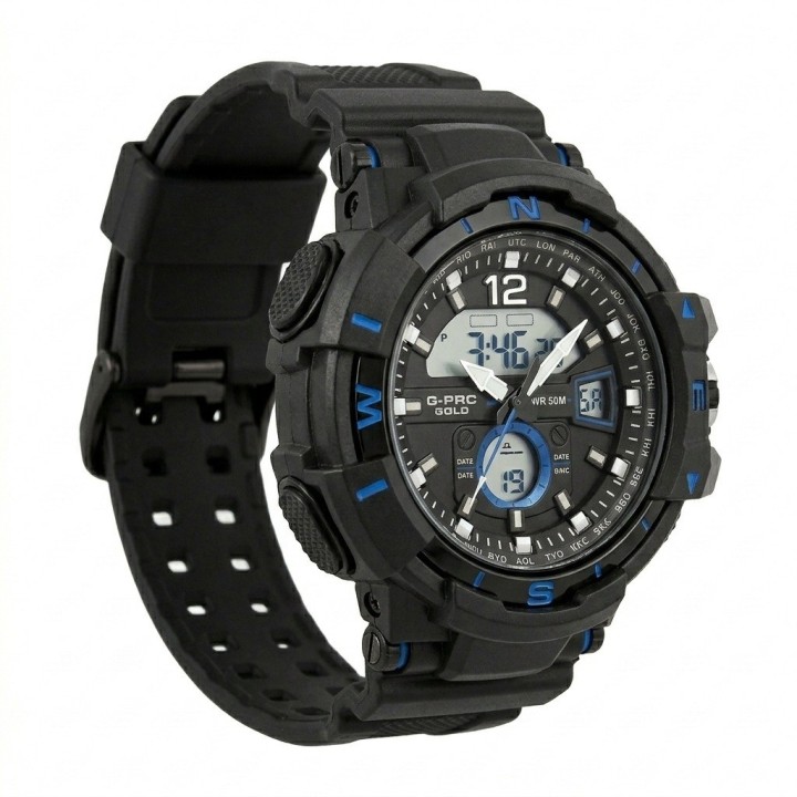 Reloj G-force Ak14109 Digital Deportivo + Estuche Premium