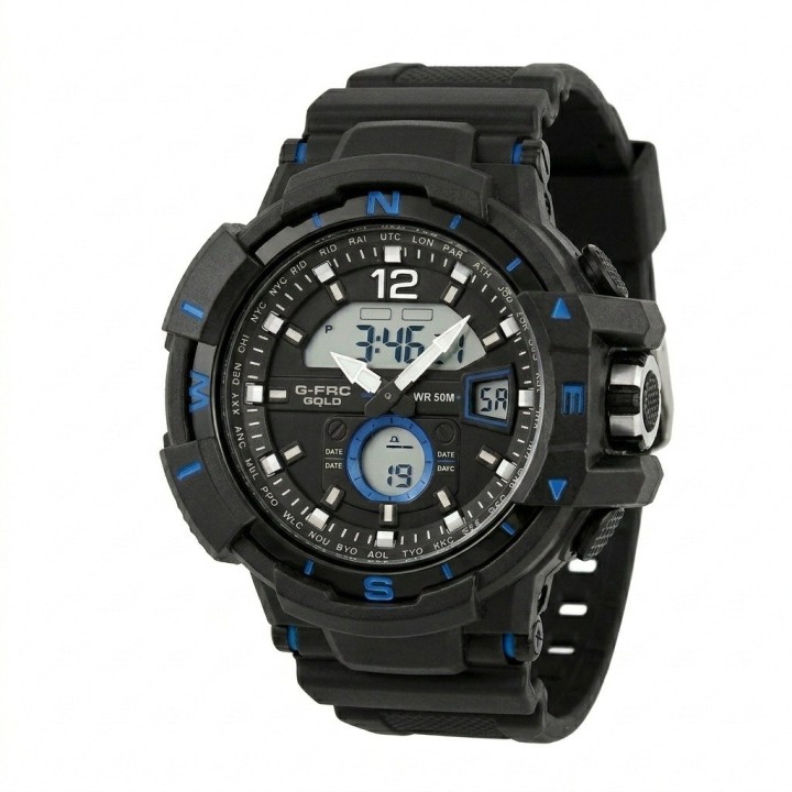 Reloj G-force Ak14109 Digital Deportivo + Estuche Premium