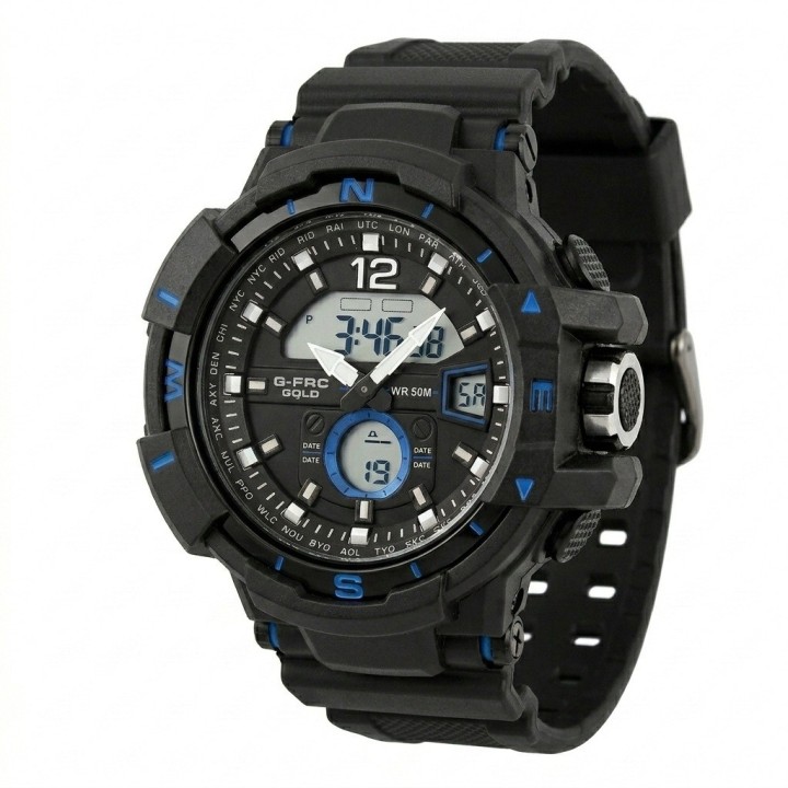 Reloj G-force Ak14109 Digital Deportivo + Estuche Premium