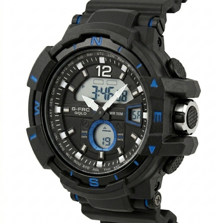 Reloj G-force Ak14109 Digital Deportivo + Estuche Premium