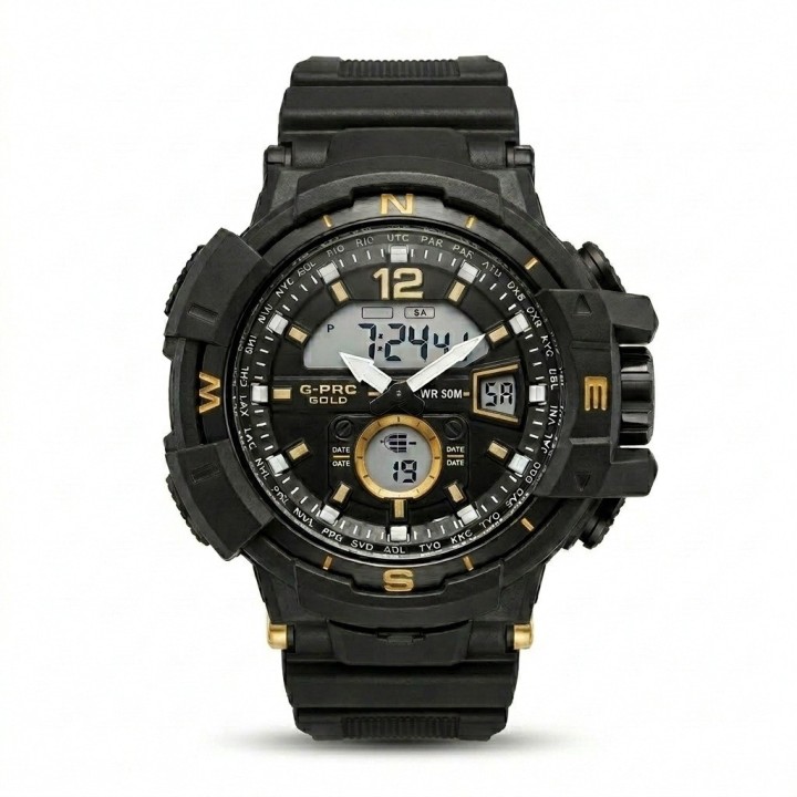 Reloj G-force Ak14109 Digital Deportivo + Estuche Premium