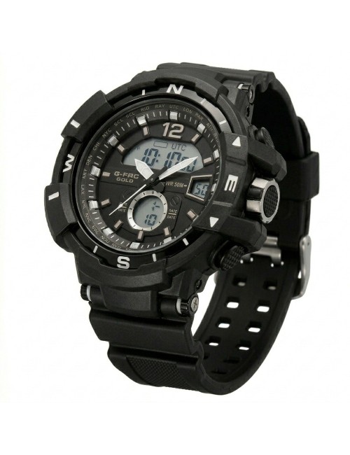 Reloj G-force Ak14109 Digital Deportivo + Estuche Premium