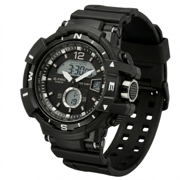 Reloj G-force Ak14109 Digital Deportivo + Estuche Premium