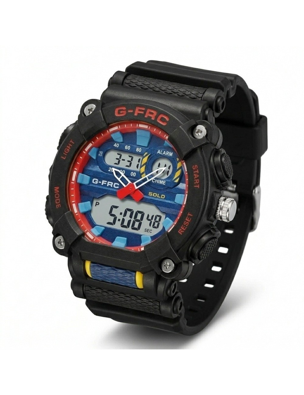 Reloj G-force Ak21180 Digital Deportivo + Estuche Premium