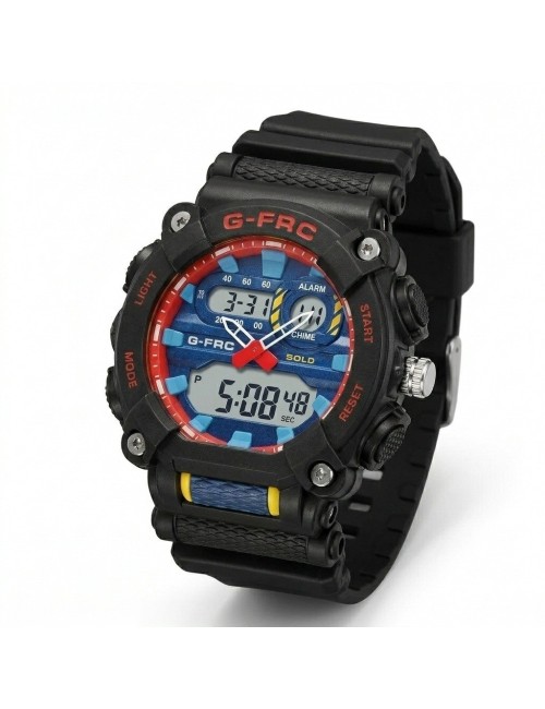 Reloj G-force Ak21180 Digital Deportivo + Estuche Premium