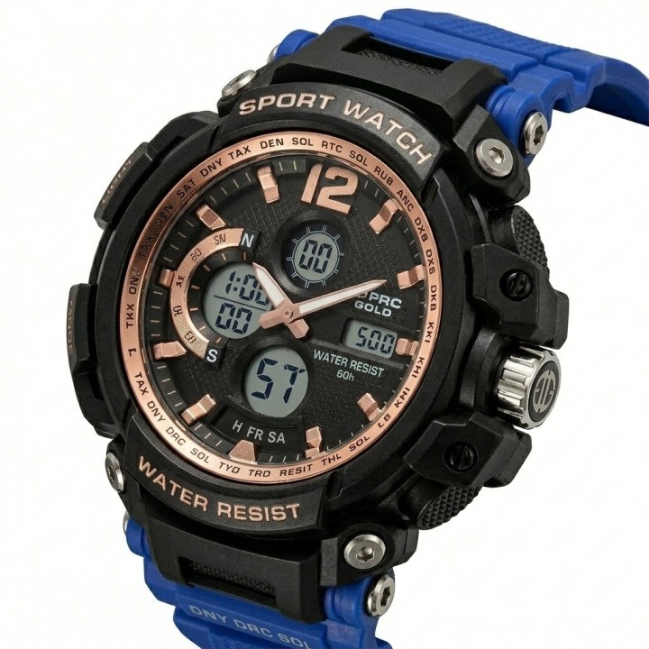 Reloj G-force Ak17152 Digital Deportivo + Estuche Premium