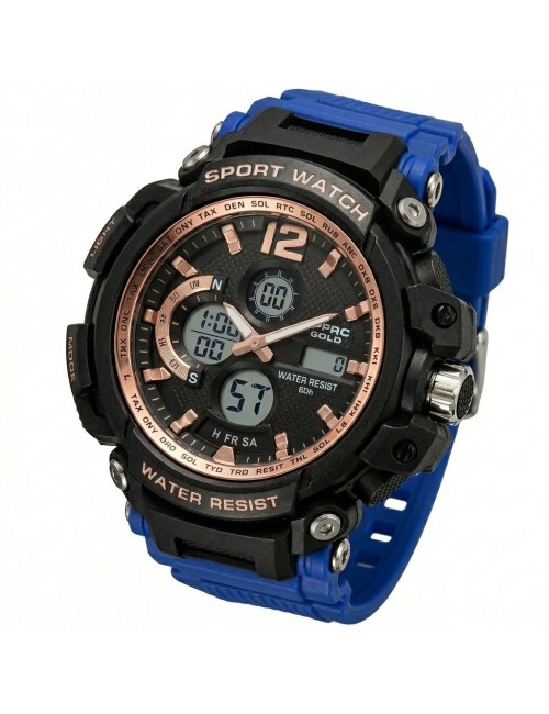 Reloj G-force Ak17152 Digital Deportivo + Estuche Premium