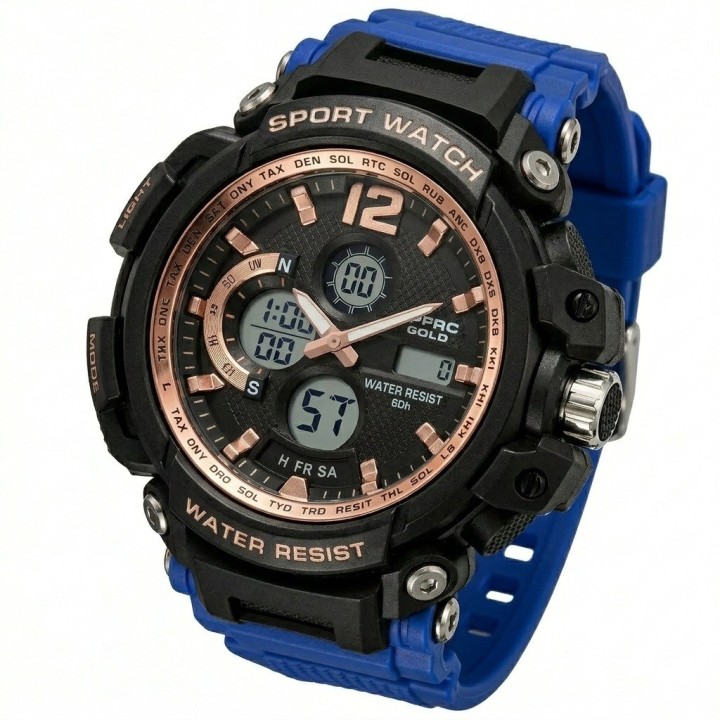 Reloj G-force Ak17152 Digital Deportivo + Estuche Premium